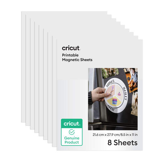 Cricut&reg; Printable Magnet Sheets - 8.5 in x 11 in (8 ct)